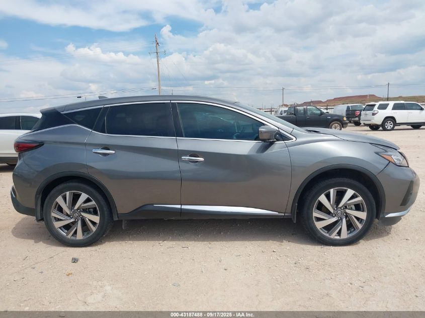 2021 Nissan Murano Sl Fwd VIN: 5N1AZ2CJ2MC125446 Lot: 43187488