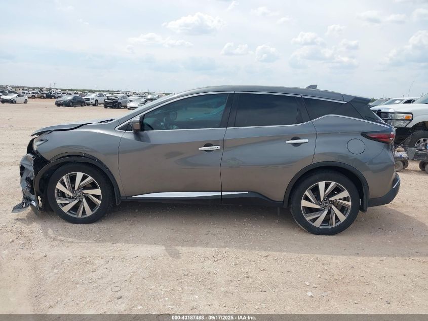 2021 Nissan Murano Sl Fwd VIN: 5N1AZ2CJ2MC125446 Lot: 43187488