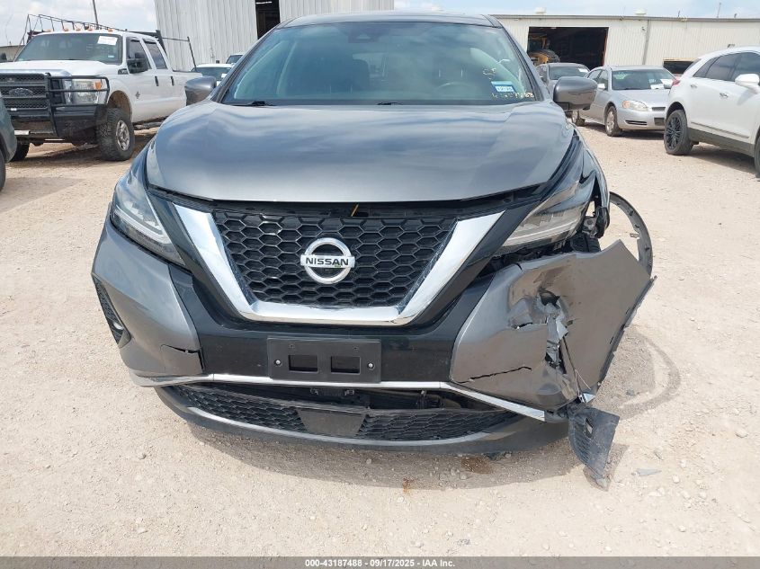 2021 Nissan Murano Sl Fwd VIN: 5N1AZ2CJ2MC125446 Lot: 43187488