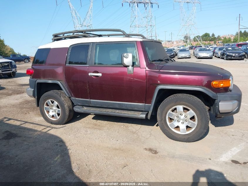 2007 Toyota Fj Cruiser VIN: JTEBU11F270010993 Lot: 43187497