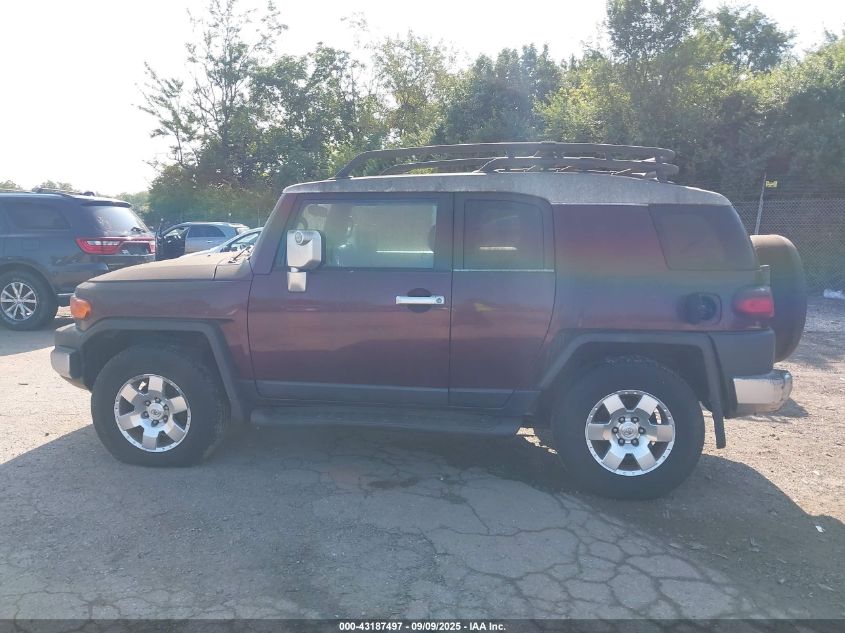 2007 Toyota Fj Cruiser VIN: JTEBU11F270010993 Lot: 43187497
