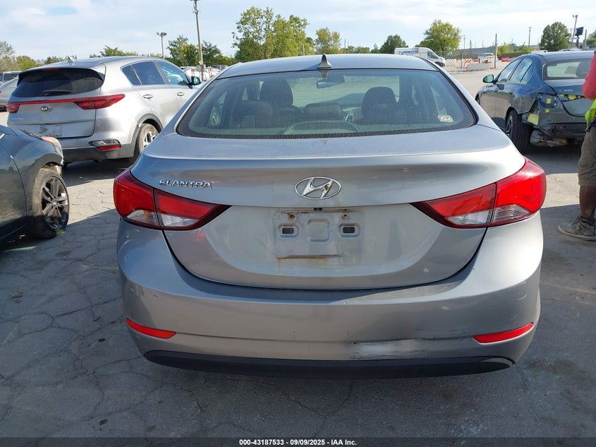 2016 HYUNDAI ELANTRA VALUE EDITION - KMHDH4AE7GU486929