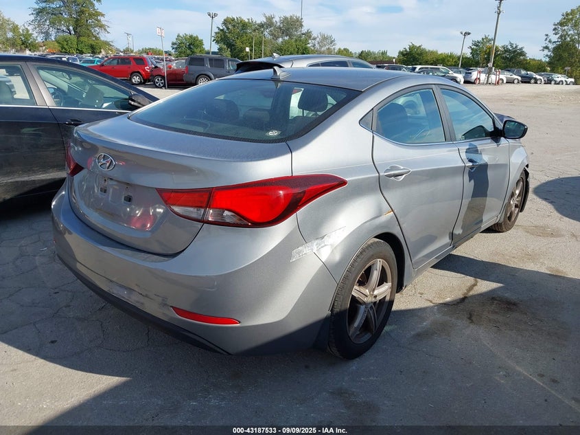 2016 HYUNDAI ELANTRA VALUE EDITION - KMHDH4AE7GU486929