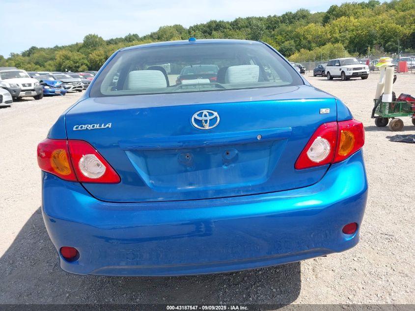 2010 Toyota Corolla Le VIN: 1NXBU4EE4AZ239775 Lot: 43187547
