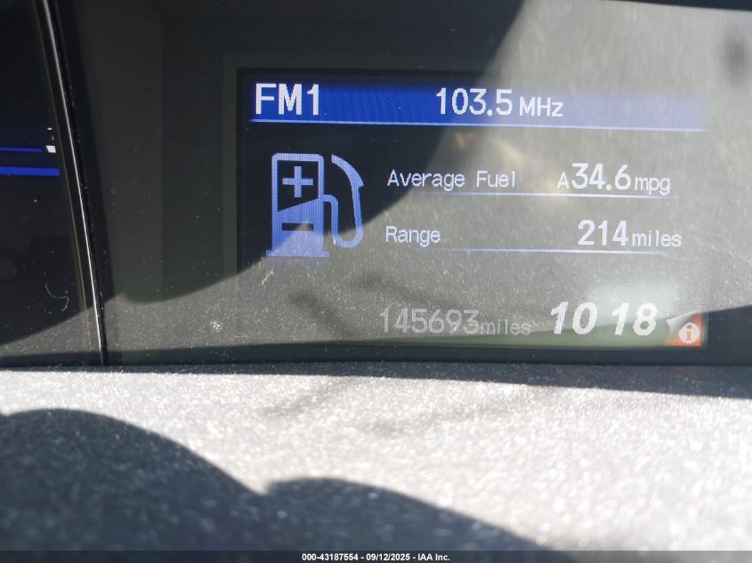 2012 Honda Civic Lx VIN: 2HGFB2F50CH577986 Lot: 43187554