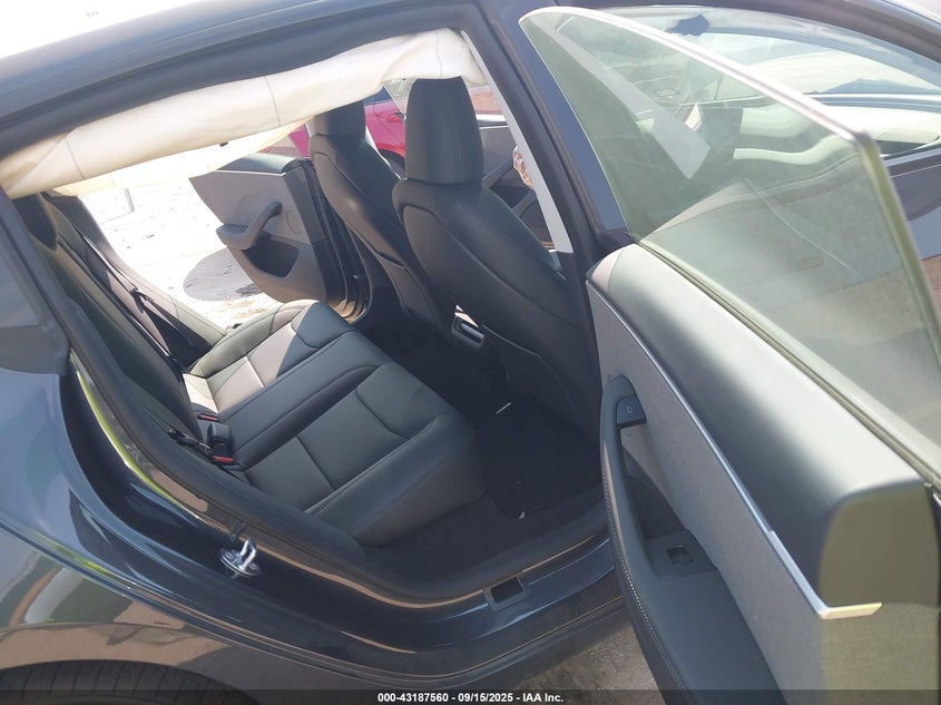 2025 Tesla Model 3 Long Range Rear-Wheel Drive VIN: 5YJ3E1EA9SF040314 Lot: 43187560