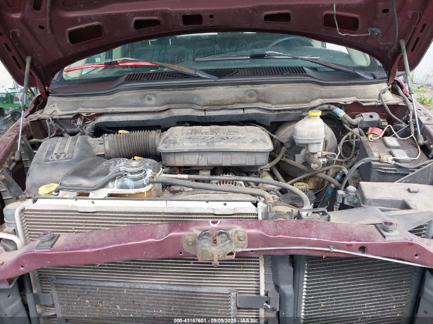 2002 Dodge Ram 1500 St VIN: 3D7HA18N72G125247 Lot: 43187601