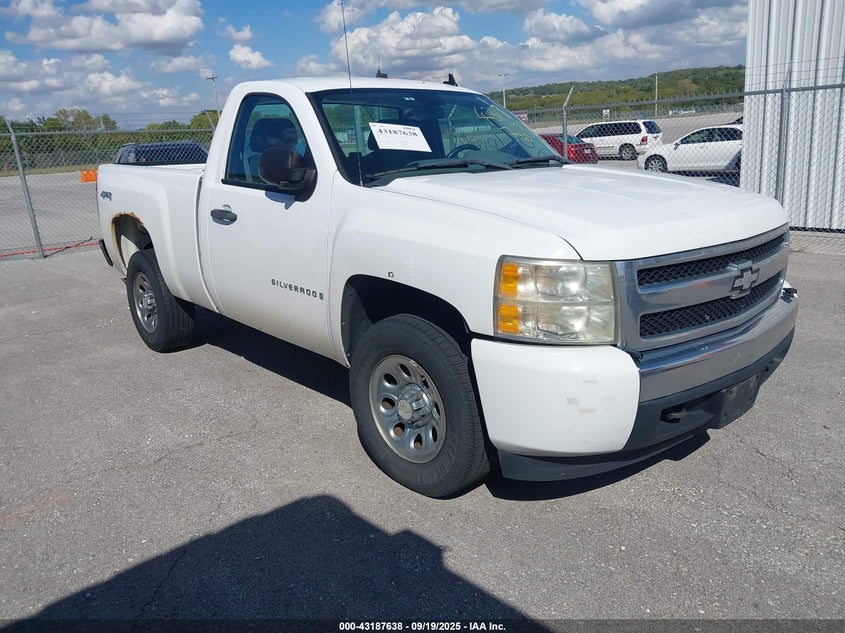 1GCEK14C08Z273103 2008 Chevrolet Silverado 1500 Work Truck auction photo 1