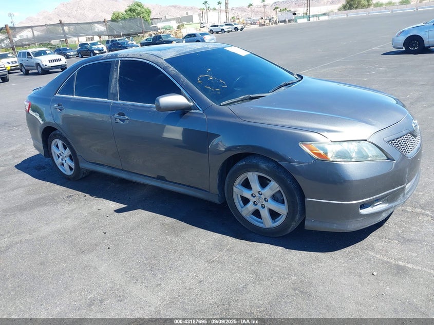 2008 Toyota Camry Se grey sedan gasoline 4T1BE46K58U212239 photo #1