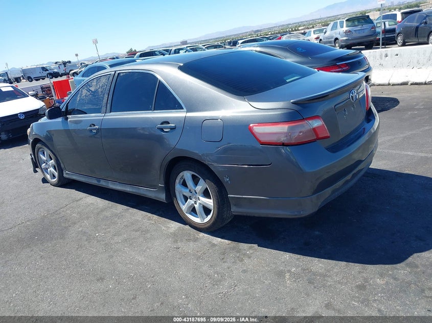 2008 Toyota Camry Se grey sedan gasoline 4T1BE46K58U212239 photo #4