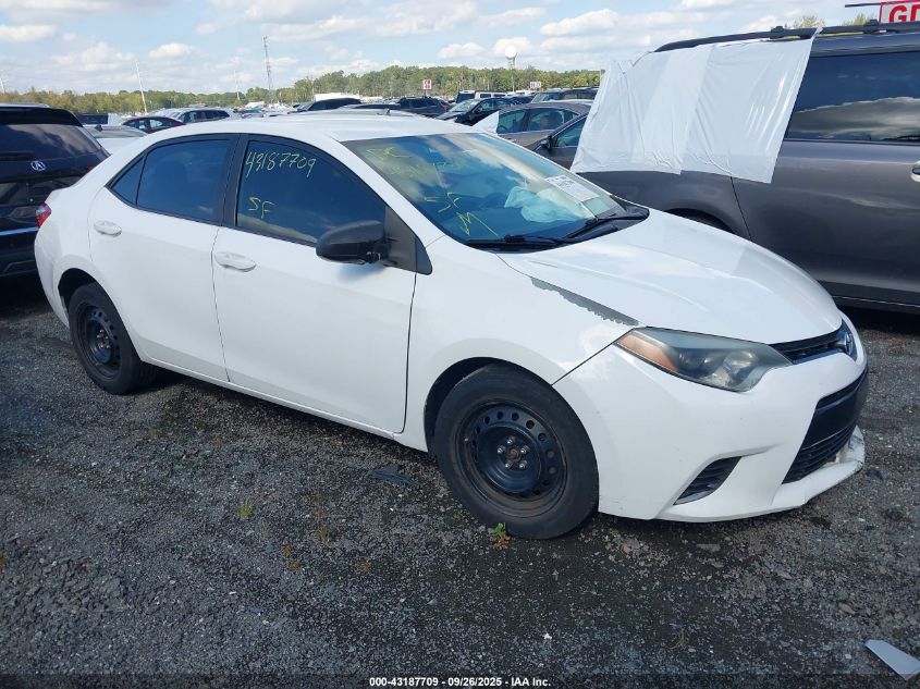 2016 Toyota Corolla Le