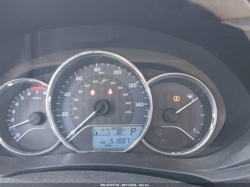 2015 TOYOTA COROLLA LE - 5YFBURHE9FP257741