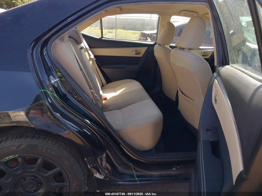 2015 TOYOTA COROLLA LE - 5YFBURHE9FP257741
