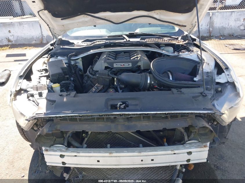 2017 Ford Mustang Gt Premium VIN: 1FA6P8CFXH5214261 Lot: 43187749