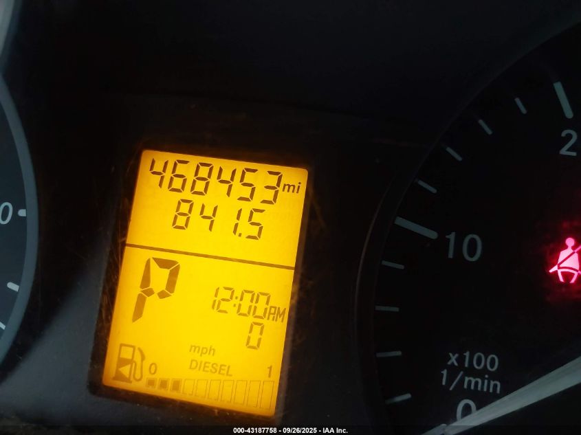 2012 Mercedes-Benz Sprinter 2500 High Roof VIN: WD3PE8CB5C5681432 Lot: 43187758