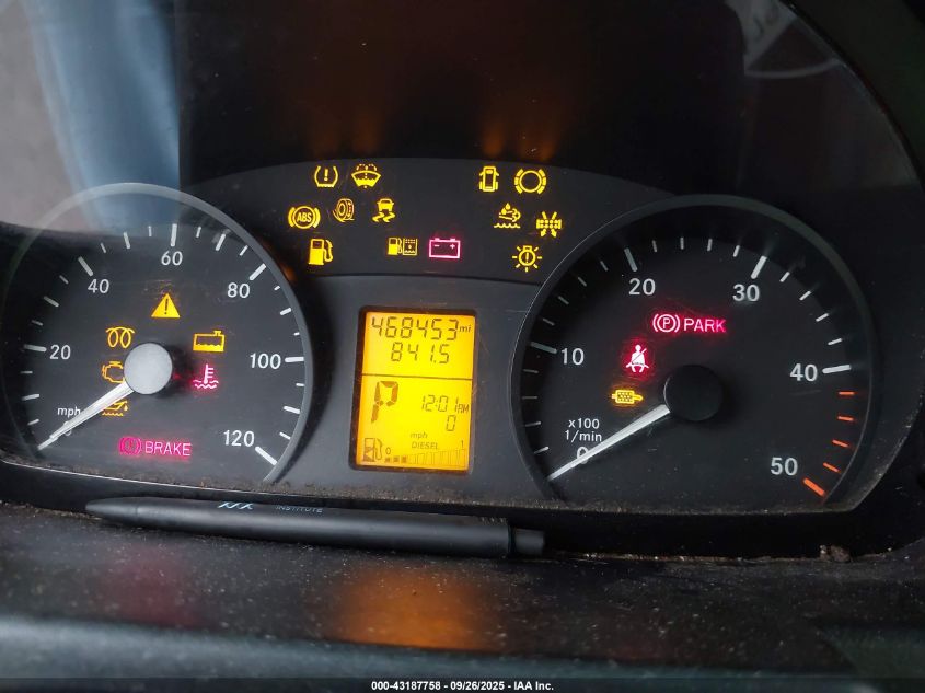 2012 Mercedes-Benz Sprinter 2500 High Roof VIN: WD3PE8CB5C5681432 Lot: 43187758