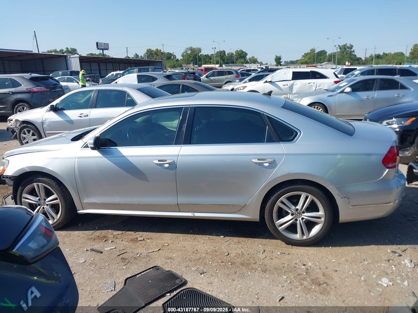 2014 VOLKSWAGEN PASSAT 2.0L TDI SEL PREMIUM - 1VWCN7A35EC116975