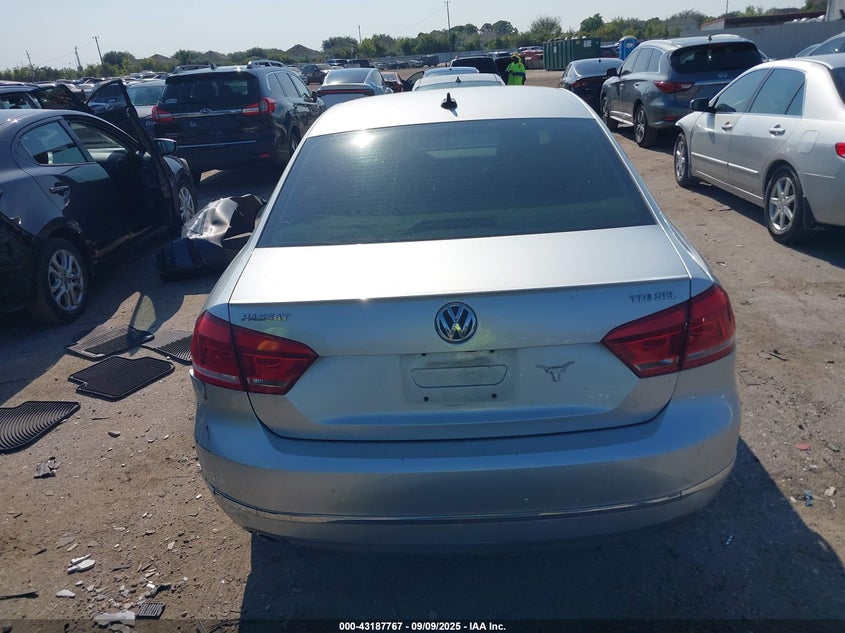 2014 VOLKSWAGEN PASSAT 2.0L TDI SEL PREMIUM - 1VWCN7A35EC116975