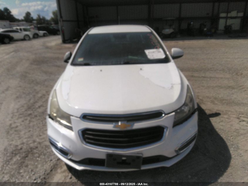 2016 Chevrolet Cruze Limited 1Lt Auto VIN: 1G1PE5SBXG7225600 Lot: 43187788