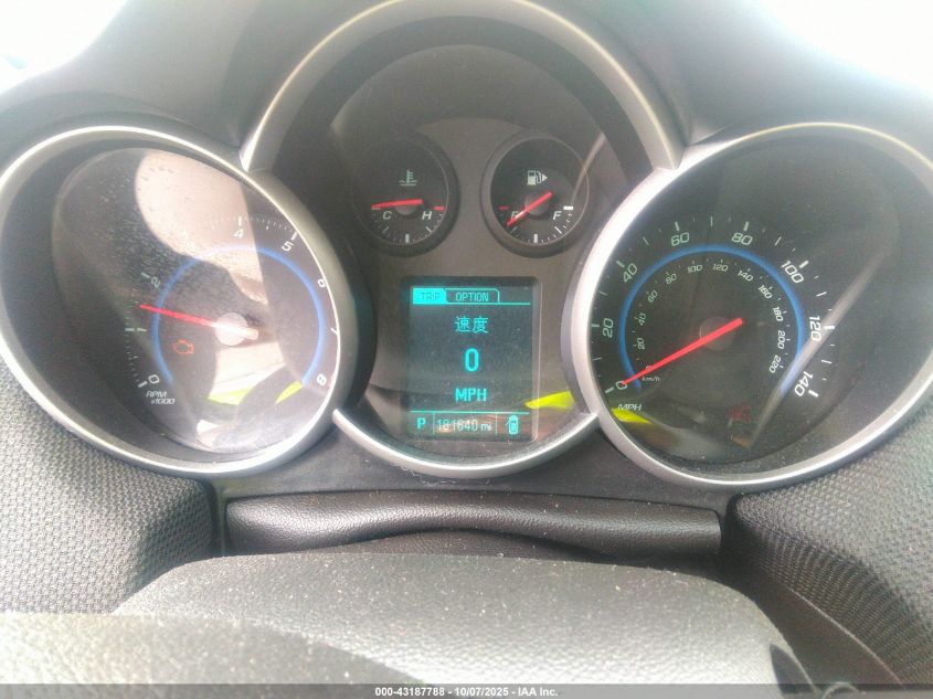 2016 Chevrolet Cruze Limited 1Lt Auto VIN: 1G1PE5SBXG7225600 Lot: 43187788