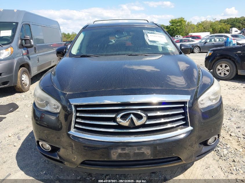 2014 Infiniti Qx60 VIN: 5N1AL0MM7EC506208 Lot: 43187801