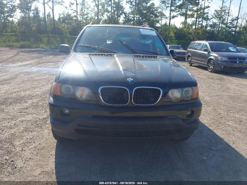 2003 BMW X5 3.0I VIN: 5UXFA53563LV77208 Lot: 43187841