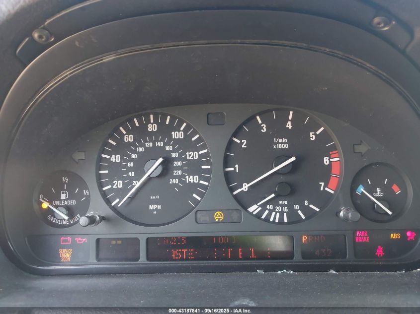 2003 BMW X5 3.0I VIN: 5UXFA53563LV77208 Lot: 43187841