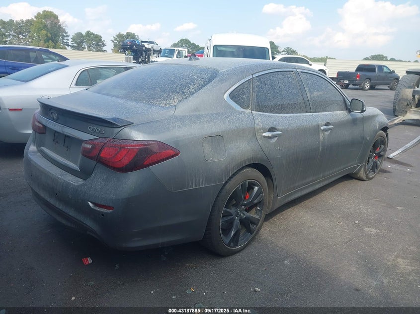 Vin: jn1by1ar8bm373354, lot: 43682302, infiniti m37x 20114