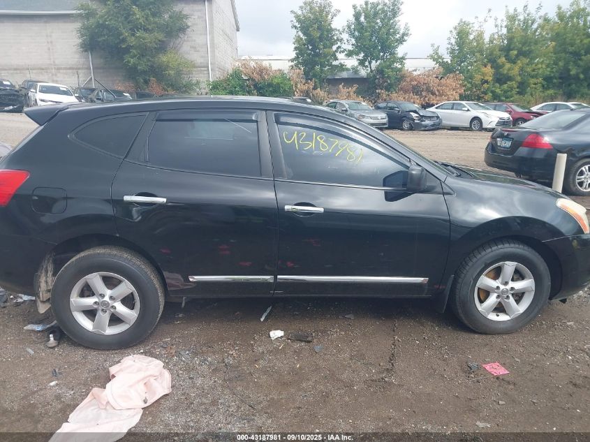 2012 Nissan Rogue S VIN: JN8AS5MT8CW279736 Lot: 43187981