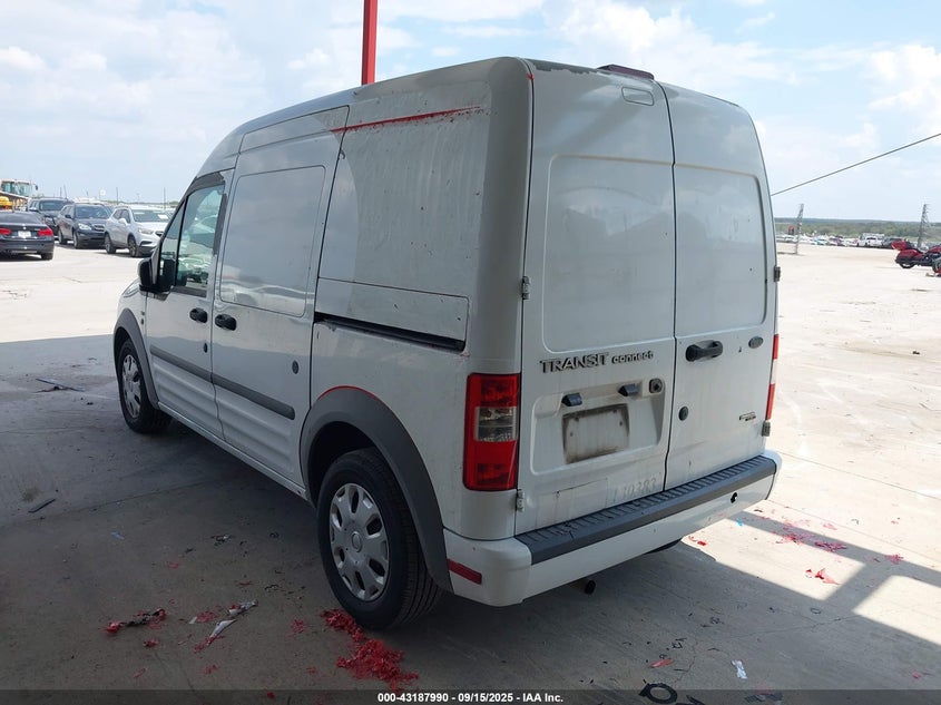 2013 Ford Transit Connect Xlt white van gasoline NM0LS7BN8DT139898 photo #4
