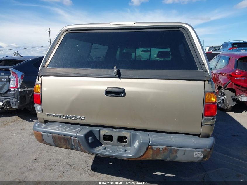 2003 Toyota Tundra VIN: 5TBJN32153S406105 Lot: 43188010