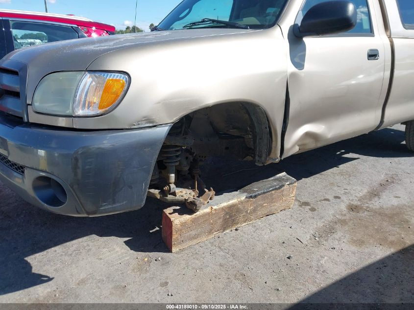 2003 Toyota Tundra VIN: 5TBJN32153S406105 Lot: 43188010