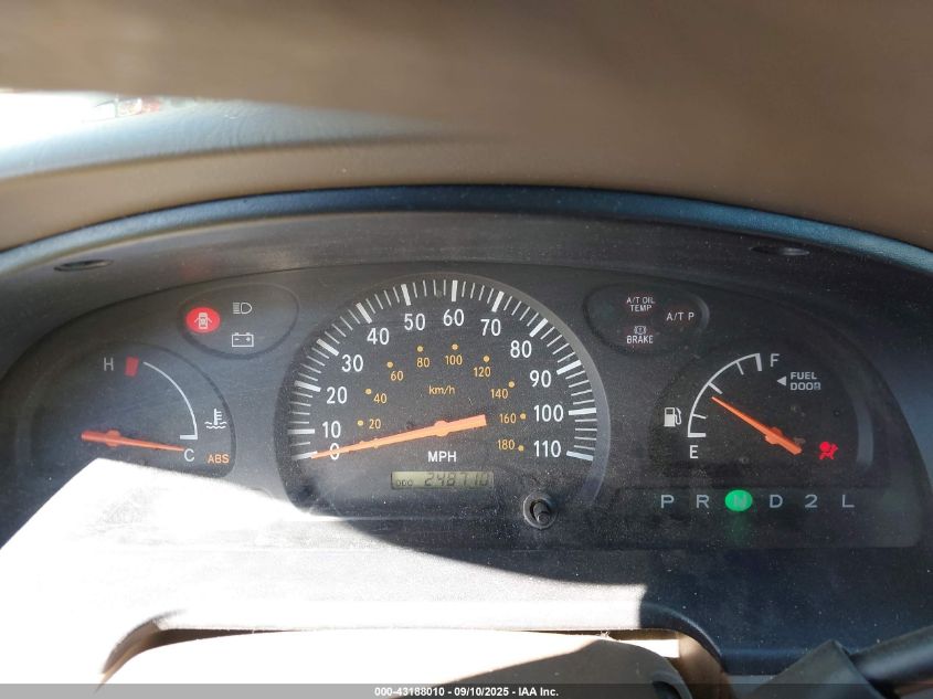 2003 Toyota Tundra VIN: 5TBJN32153S406105 Lot: 43188010