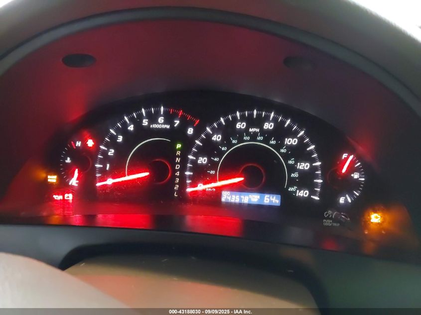 2007 Toyota Camry Le VIN: JTNBE46KX73004197 Lot: 43188030