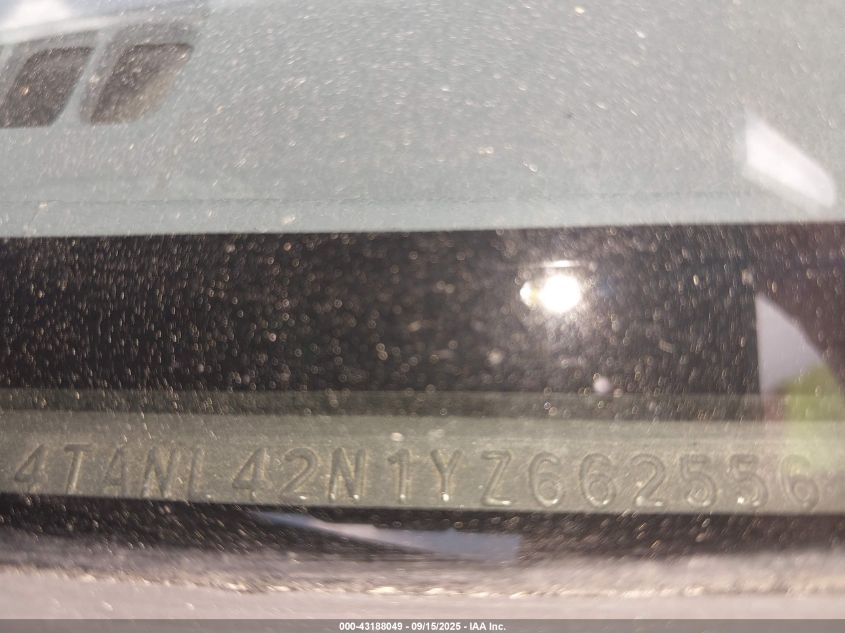 2000 Toyota Tacoma VIN: 4TANL42N1YZ662556 Lot: 43188049