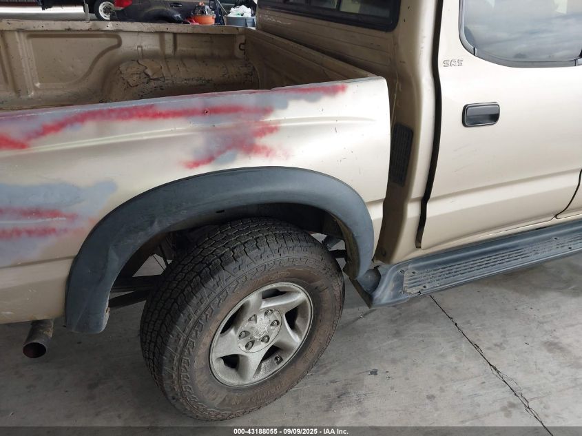 2004 Toyota Tacoma Base V6 VIN: 5TEHN72N24Z330847 Lot: 43188055