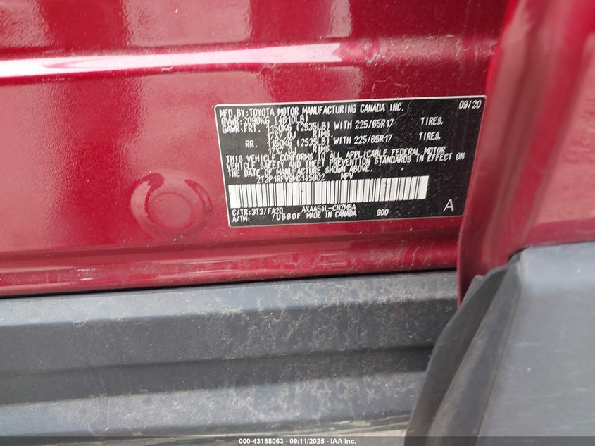 2021 TOYOTA RAV4 XLE - 2T3P1RFV9MC145902