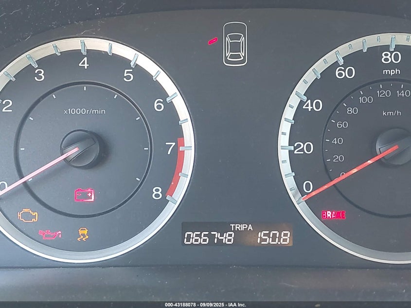 2011 Honda Accord 3.5 Ex-L VIN: 1HGCS2A86BA000056 Lot: 43188078