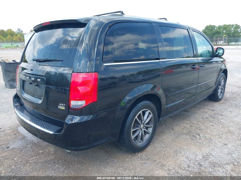 2017 DODGE GRAND CARAVAN SXT - 2C4RDGCG8HR749627