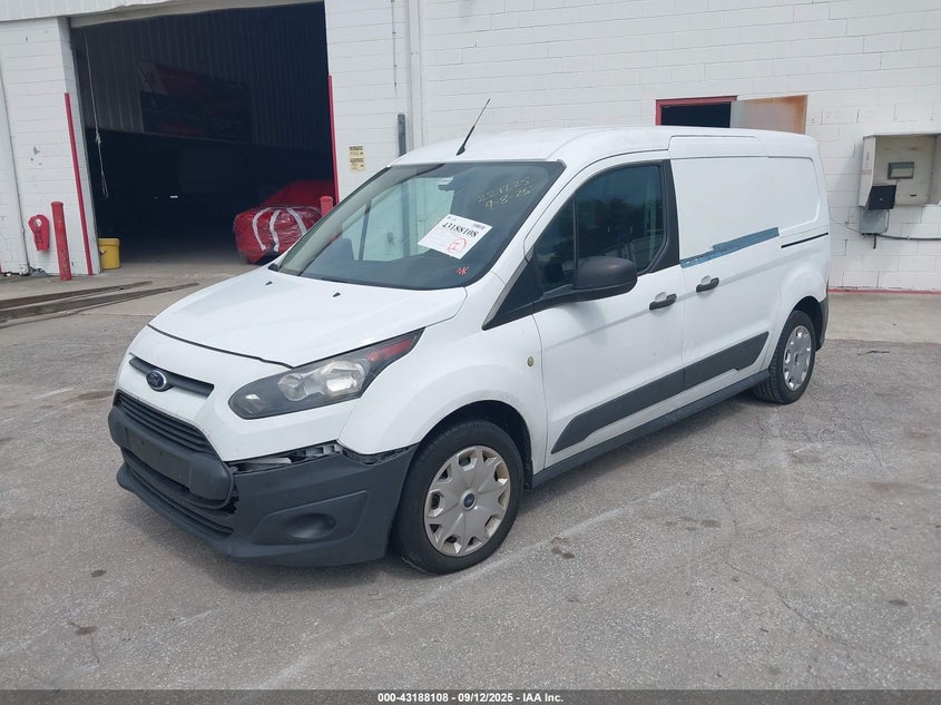 Vin: nm0le7e72f1221225, lot: 43682524, ford transit connect xl 20152