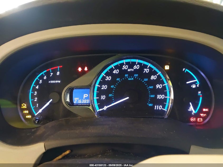 2011 Toyota Sienna Xle VIN: 5TDDK3DC8BS019073 Lot: 43188123