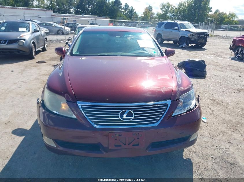 2007 Lexus Ls 460 VIN: JTHBL46F575030030 Lot: 43188137