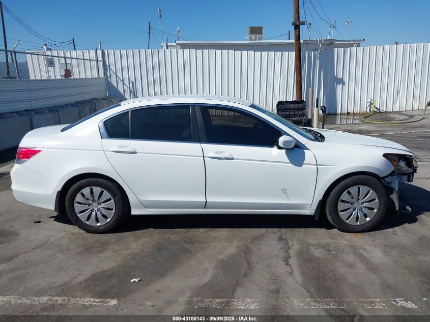 2010 Honda Accord 2.4 Lx VIN: 1HGCP2F33AA146556 Lot: 43188143