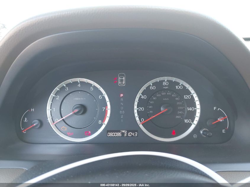 2010 Honda Accord 2.4 Lx VIN: 1HGCP2F33AA146556 Lot: 43188143