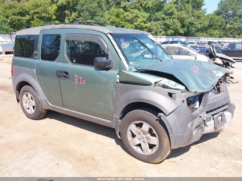 2004 Honda Element Ex green other gasoline 5J6YH28564L013454 photo #1
