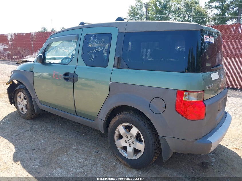 2004 Honda Element Ex green other gasoline 5J6YH28564L013454 photo #4