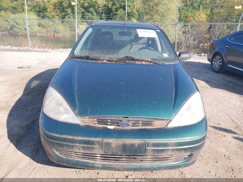 2001 Ford Focus Lx VIN: 1FAFP33P31W155548 Lot: 43188169
