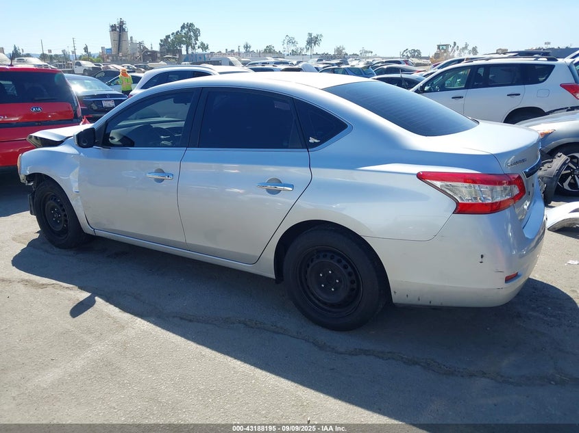2015 NISSAN SENTRA S - 3N1AB7AP9FY305646