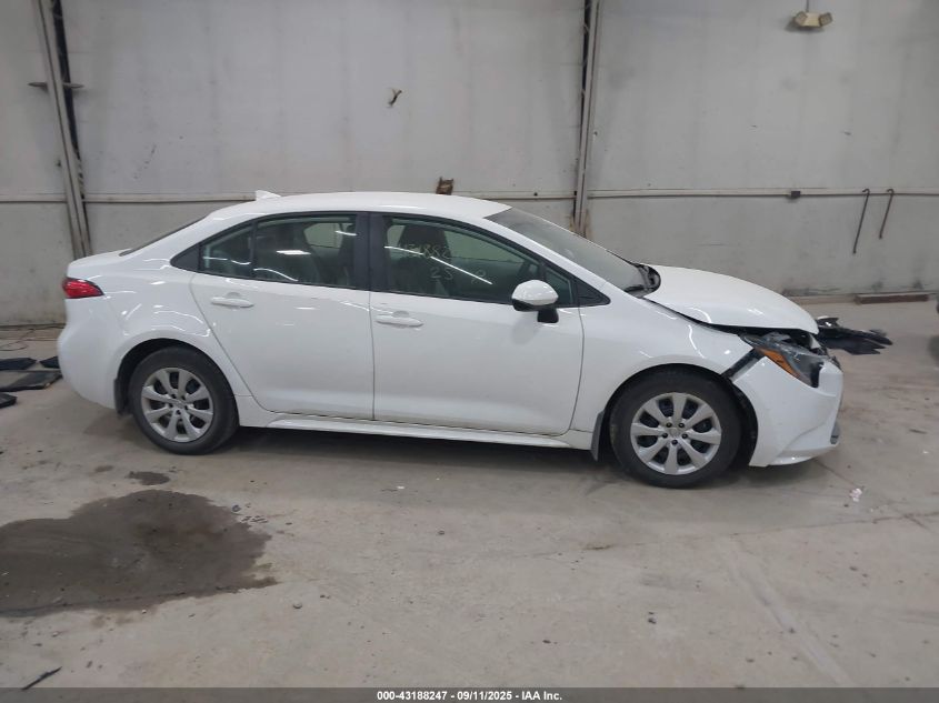 2025 Toyota Corolla Le VIN: 5YFB4MDE2SP276134 Lot: 43188247