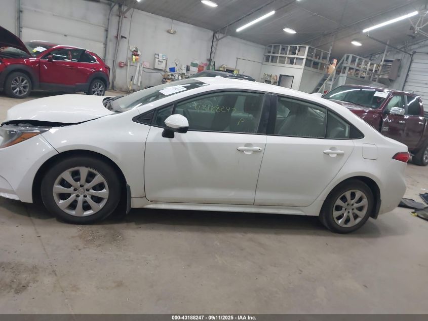 2025 Toyota Corolla Le VIN: 5YFB4MDE2SP276134 Lot: 43188247